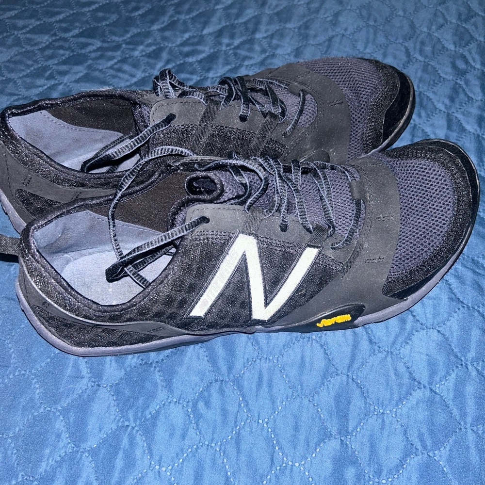 New Balance Minimus Men's Black Athletic Shoes - Size 14 - Barefoot